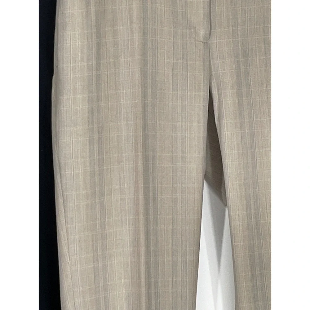 Rafaella Women Pants Lot of 2 Size 10P Dress Tapered Navy Blue Tan Plaid Bundle‎